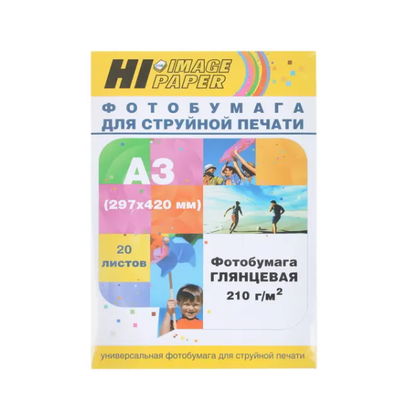 Фотобумага Hi-Image Paper A202911 A3, 210 г/м2, 20 л., покрытие - глянцевое