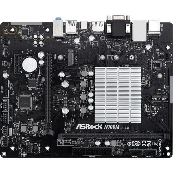 Материнская плата ASRock N100M