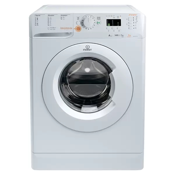 Стиральная машина Indesit XWDA 751680X W фронтальная 7 кг белый